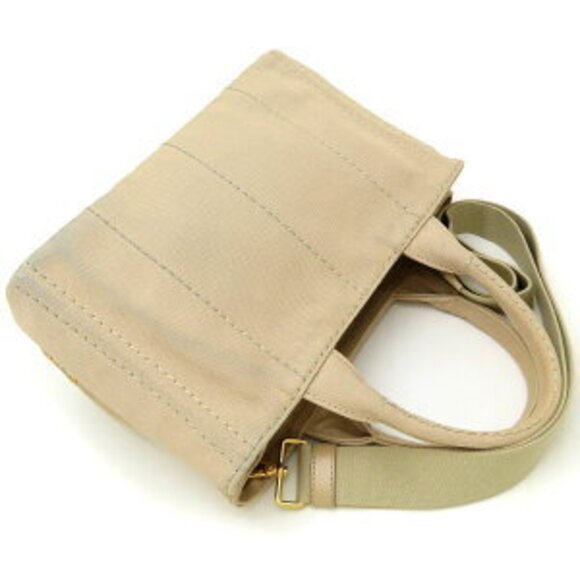 Prada Canapa handbag Corda canvas beige - Picture 3 of 8